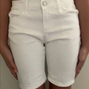 Girls shorts white
